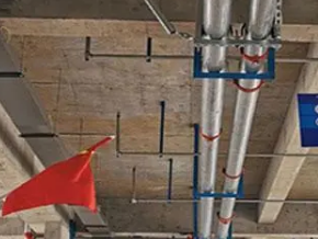 工农管廊支架的安装方法